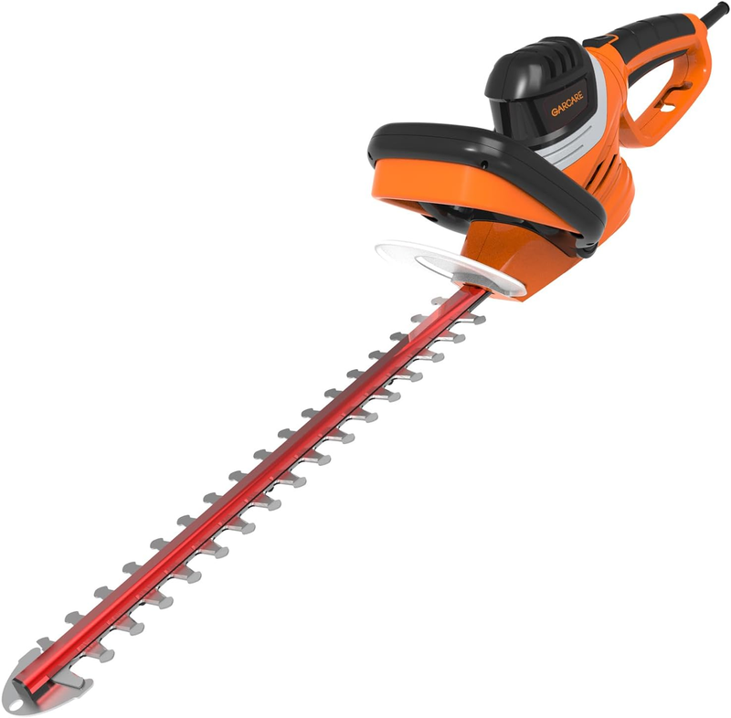 GARCARE Electric Hedge Trimmer Corded 24In Dual Action Laser Blade 4.8Amp 500W Unbranded