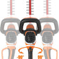 GARCARE Electric Hedge Trimmer Corded 24In Dual Action Laser Blade 4.8Amp 500W Unbranded