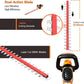 GARCARE Electric Hedge Trimmer Corded 24In Dual Action Laser Blade 4.8Amp 500W Unbranded