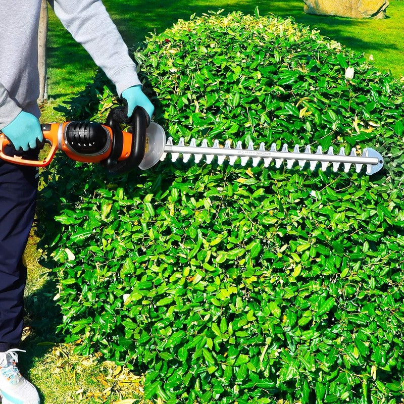 GARCARE Electric Hedge Trimmer Corded 24In Dual Action Laser Blade 4.8Amp 500W Unbranded