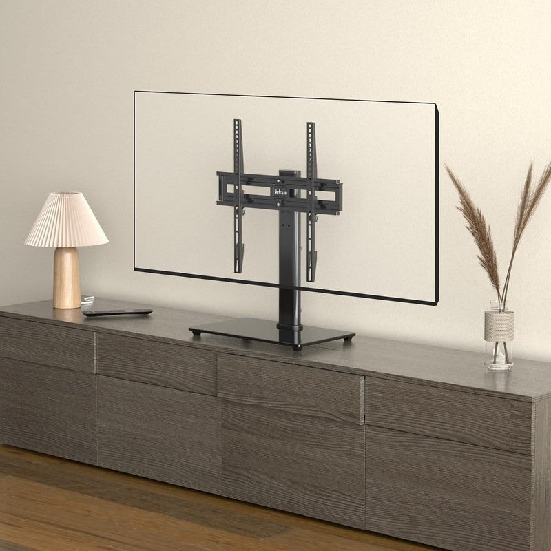 Universal Swivel TV Stand 26-55 Inch Table Top 400x400 Adjustable Unbranded