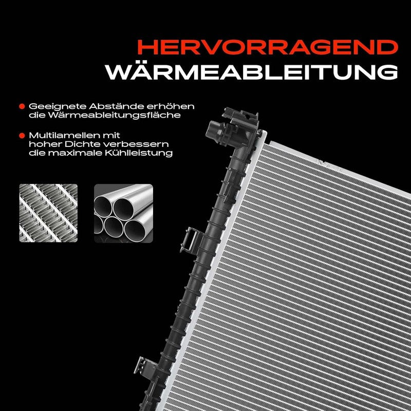 Engine Radiator Cooling fit BMW X5 X6 X7 G05 G06 G07 F95 F96 3.0L 18-24 050134N Unbranded