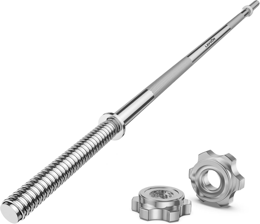 140Cm Weight Lifting Barbell Straight Bar Home Gym Bench Press Squat 480Lb Bar Unbranded