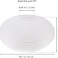 Paper Pendant Lampshade Foldable Ceiling Light Shade Japanese Style White 41Cm Unbranded