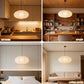 Paper Pendant Lampshade Foldable Ceiling Light Shade Japanese Style White 41Cm Unbranded