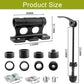 Bike Fork Mount Quick Release Roof Rack Carrier Thru Axle Holder Alloy Block Unbranded