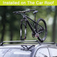 Bike Fork Mount Quick Release Roof Rack Carrier Thru Axle Holder Alloy Block Unbranded