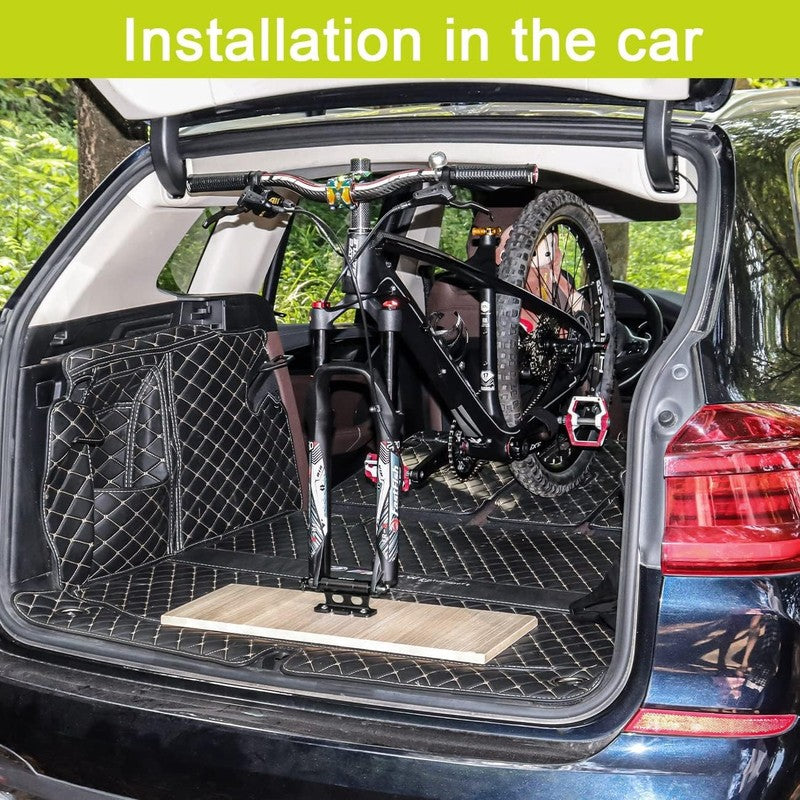 Bike Fork Mount Quick Release Roof Rack Carrier Thru Axle Holder Alloy Block Unbranded