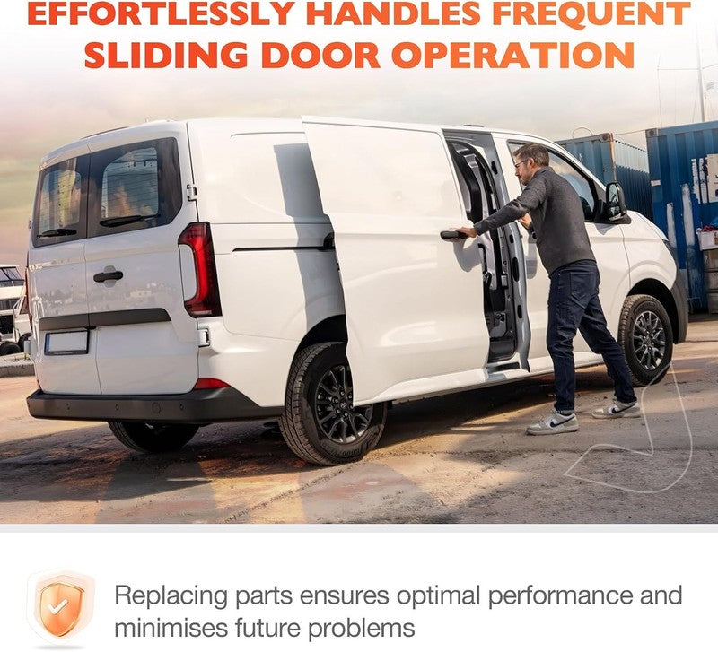 Sliding Door Roller Guide Right Upper Middle Lower Runner fit VW T5 7H0843398H Does not apply