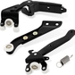 Sliding Door Roller Guide Right Upper Middle Lower Runner fit VW T5 7H0843398H Does not apply