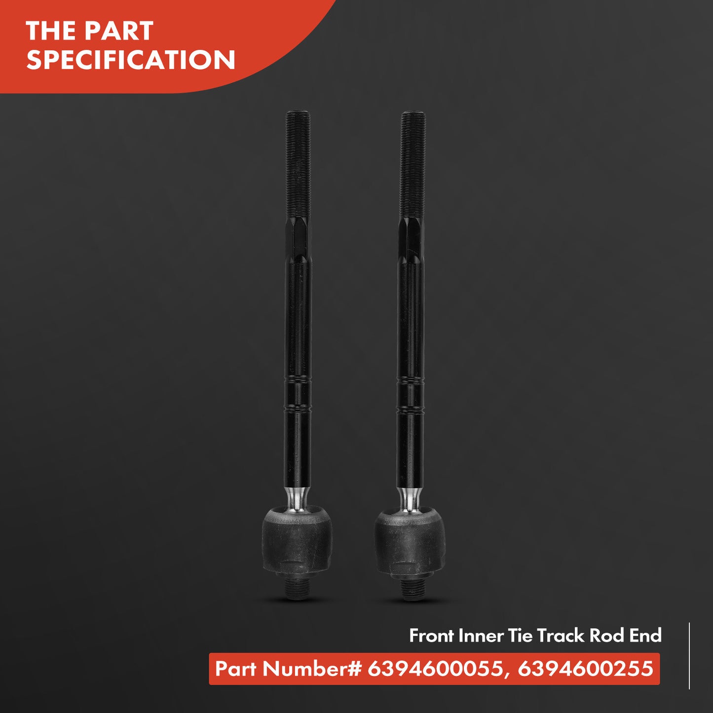 Inner Rack End fits Mercedes-Benz Viano Vito Vito/Mixto W639 03-On 6394600055 Does not apply