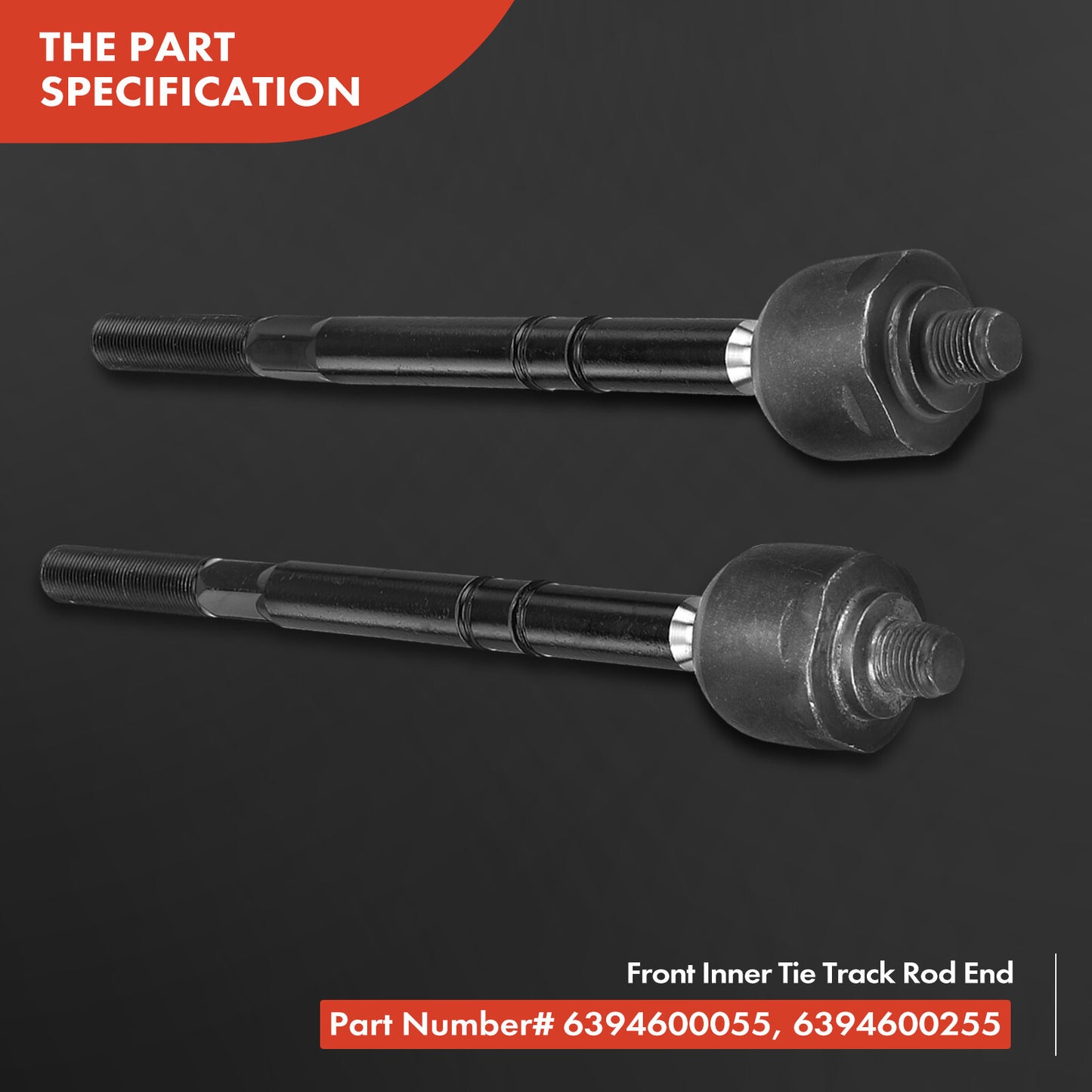 Inner Rack End fits Mercedes-Benz Viano Vito Vito/Mixto W639 03-On 6394600055 Does not apply