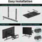 Universal Soundbar TV Mount Bracket Adjustable Holder Wall Stand Fits Samsung LG Unbranded