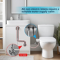 Bidet Toilet Seat Attachment Dual Nozzle Hot Cold Water Wash Mechanical Sprayer Does not apply