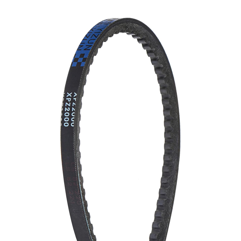 XPZ-2000 Drive Belt 2000mm Rubber V Belt 10x8mm Power Transmission Unbranded