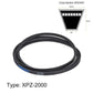 XPZ-2000 Drive Belt 2000mm Rubber V Belt 10x8mm Power Transmission Unbranded