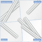 Aluminum Round Rod 5 Pack 12mm Dia 250mm Length 6061 Solid Metal Bar Unbranded