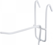 Grid Wall Display Hooks White 4 Inch Pack of 10 Garage Storage Organizers Unbranded