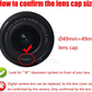 Lens Cap 49mm Camera Front Cover Protector FIT Canon Sony Replacement Unbranded