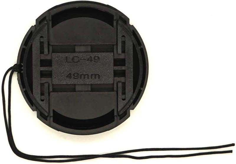 Lens Cap 49mm Camera Front Cover Protector FIT Canon Sony Replacement Unbranded
