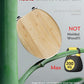 Bamboo Toilet Seat Soft Close Quick Release Oval Adjustable Hinges Top Bottom Unbranded