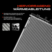 Engine Radiator fit Mitsubishi L200 Pajero Sport Cooling Replacement MR258668 Unbranded