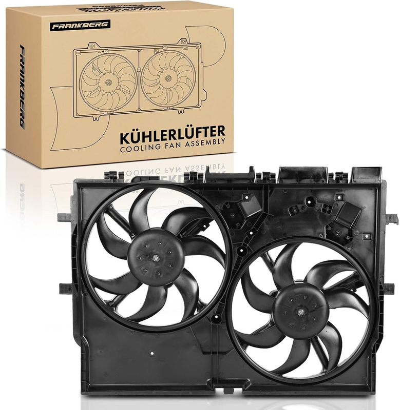 Radiator Cooling Fan fit Fiat Ducato Boxer Relay 250 290 2.2 2.3 3.0 1347697080 Unbranded