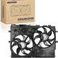 Radiator Cooling Fan fit Fiat Ducato Boxer Relay 250 290 2.2 2.3 3.0 1347697080 Unbranded