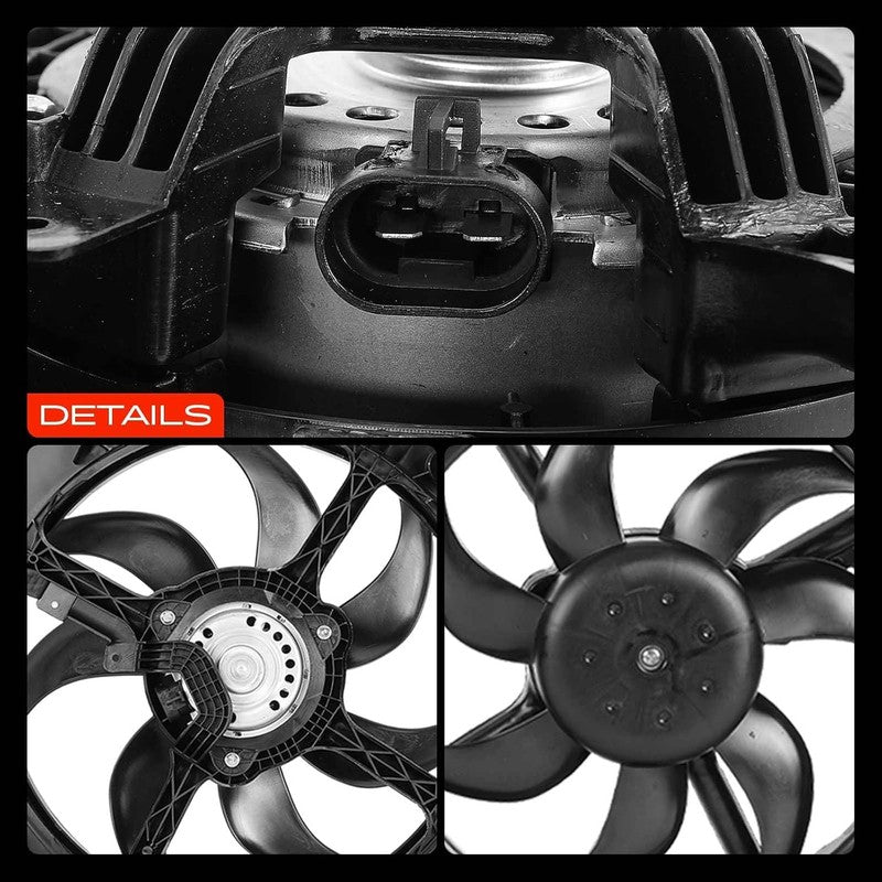 Radiator Cooling Fan fit Fiat Ducato Boxer Relay 250 290 2.2 2.3 3.0 1347697080 Unbranded