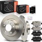 Rear Brake Discs Pads Kit fit BMW E90 E92 E81 E87 1 3 34216769271 34214031725 Unbranded