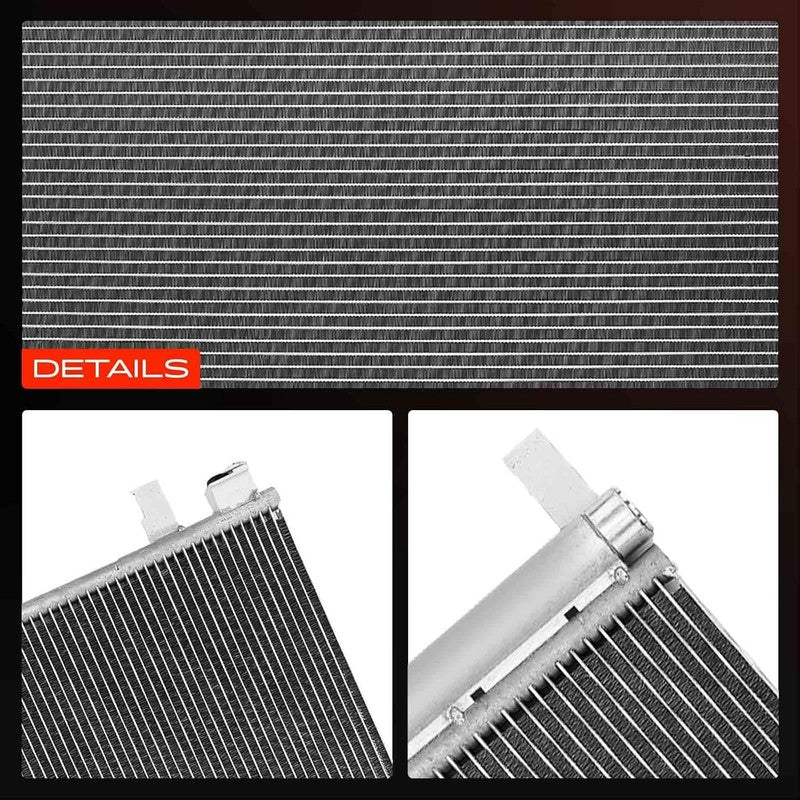 AC Condenser fit Vauxhall Chevrolet Air Conditioning Radiator 13267648 Unbranded