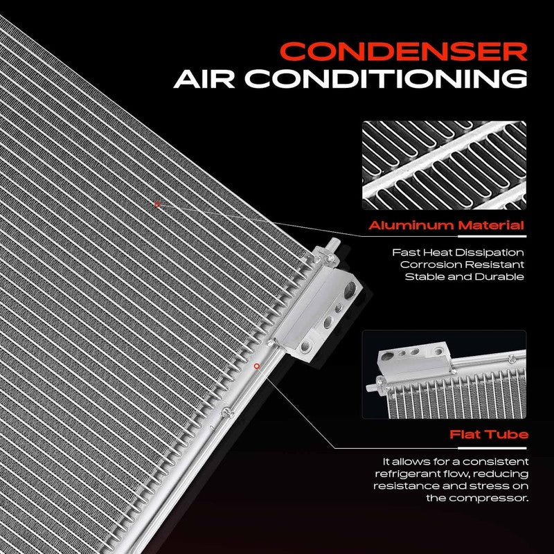 AC Condenser Air Conditioning Radiator fit Nissan Murano Z50 03-08 92110CA000 Unbranded