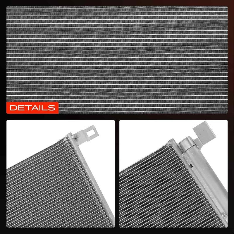 AC Condenser Air Conditioning Radiator fit Audi A6 Q7 Q8 A8 VW Touareg C8 Unbranded