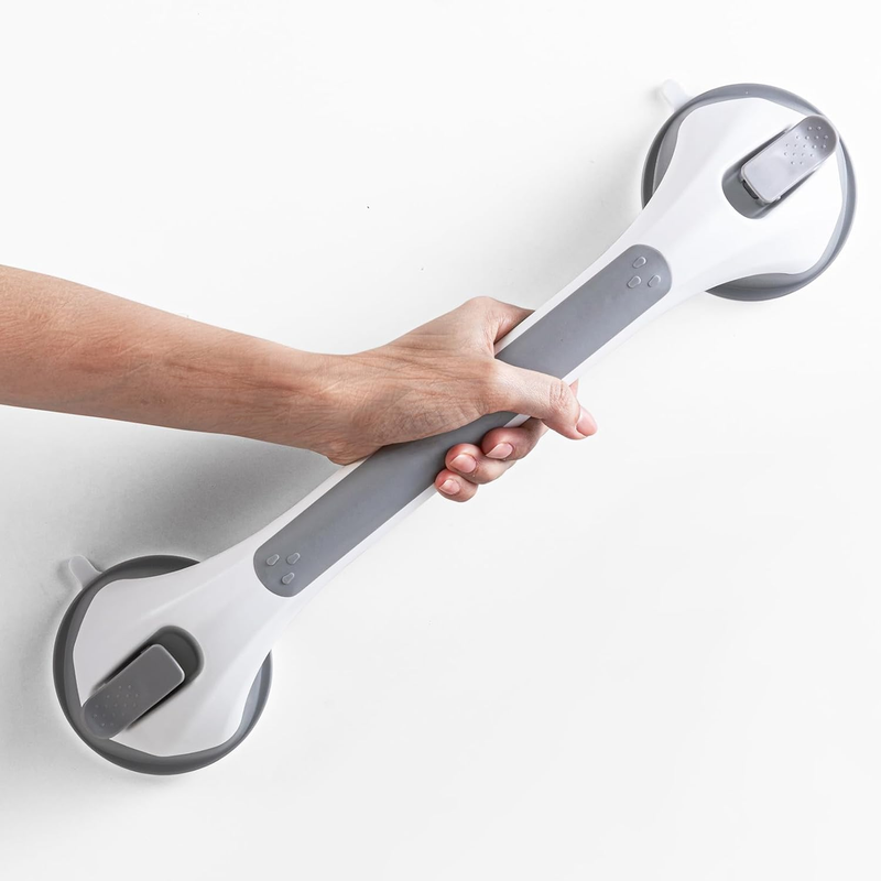 Bathroom Grab Rail Suction Handle Safety Support Bar Elderly Shower 43Cm Does not apply