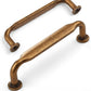 Antique Brass Cabinet Handles Drawer Pulls Zinc Alloy Kitchen 160Mm 2 Pack Set Unbranded