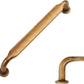 Antique Brass Cabinet Handles Drawer Pulls Zinc Alloy Kitchen 160Mm 2 Pack Set Unbranded
