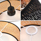 Black Lampshade Ceiling Pendant Light Shade Gold Inner Fabric Modern Home Decor Unbranded