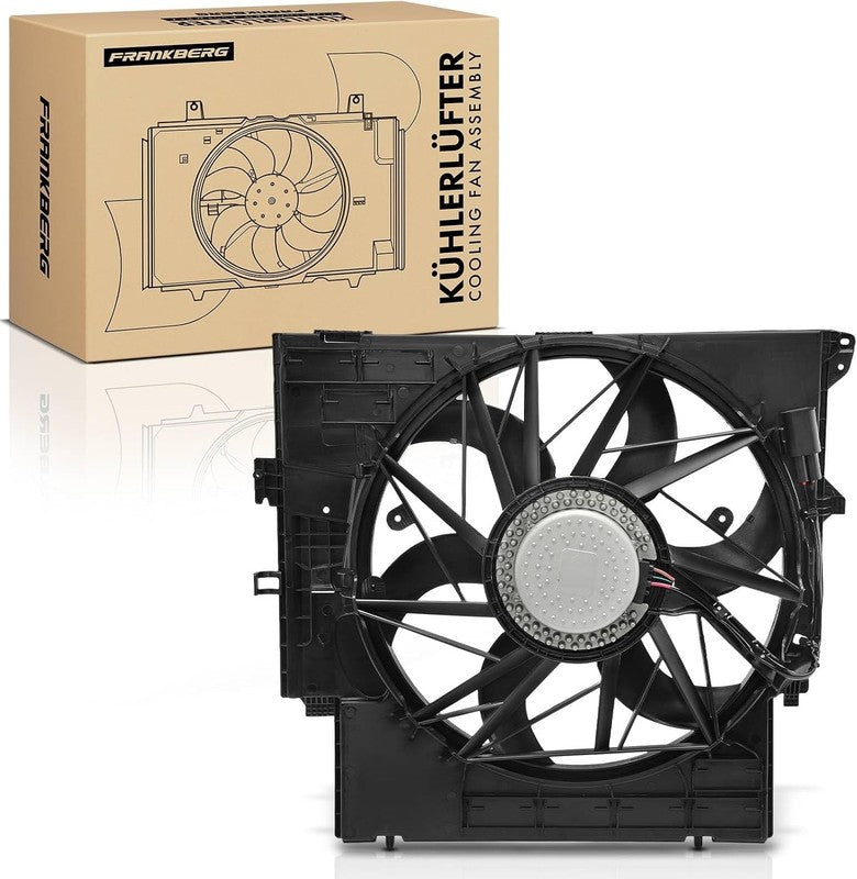 Radiator Cooling Fan Clutch fit BMW X3 X4 Engine 2Pin 12V Unit 17427601176 Unbranded