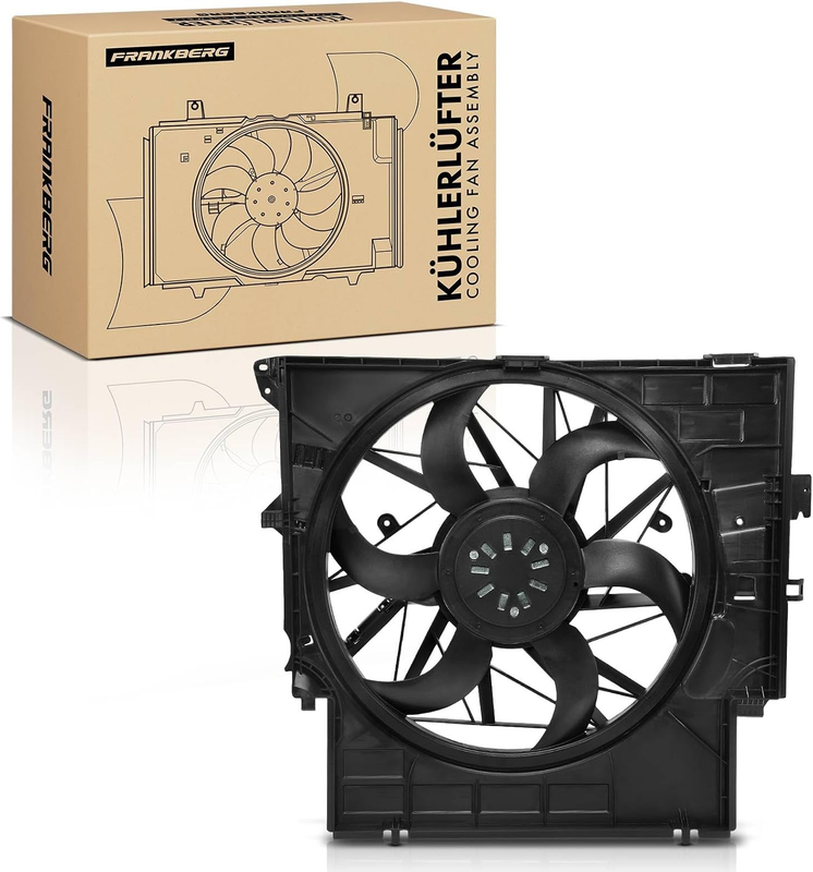 Radiator Cooling Fan Clutch fit BMW X3 X4 Engine 2Pin 12V Unit 17427601176 Unbranded