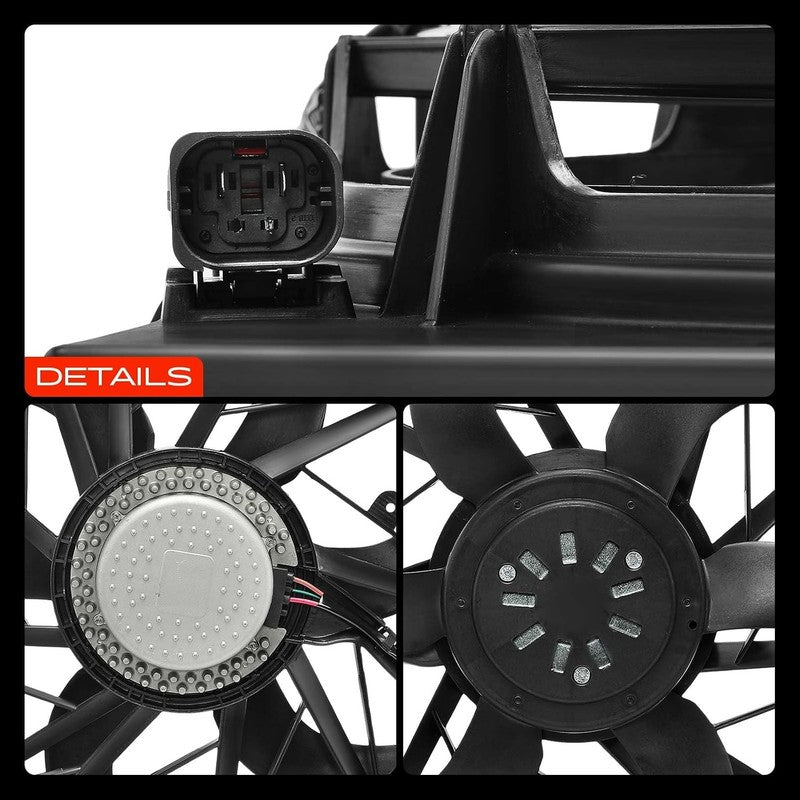 Radiator Cooling Fan Clutch fit BMW X3 X4 Engine 2Pin 12V Unit 17427601176 Unbranded