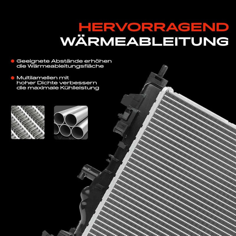 Engine Radiator Cooling Automatic fit Astra J P10 Caravan 13267657 Unbranded