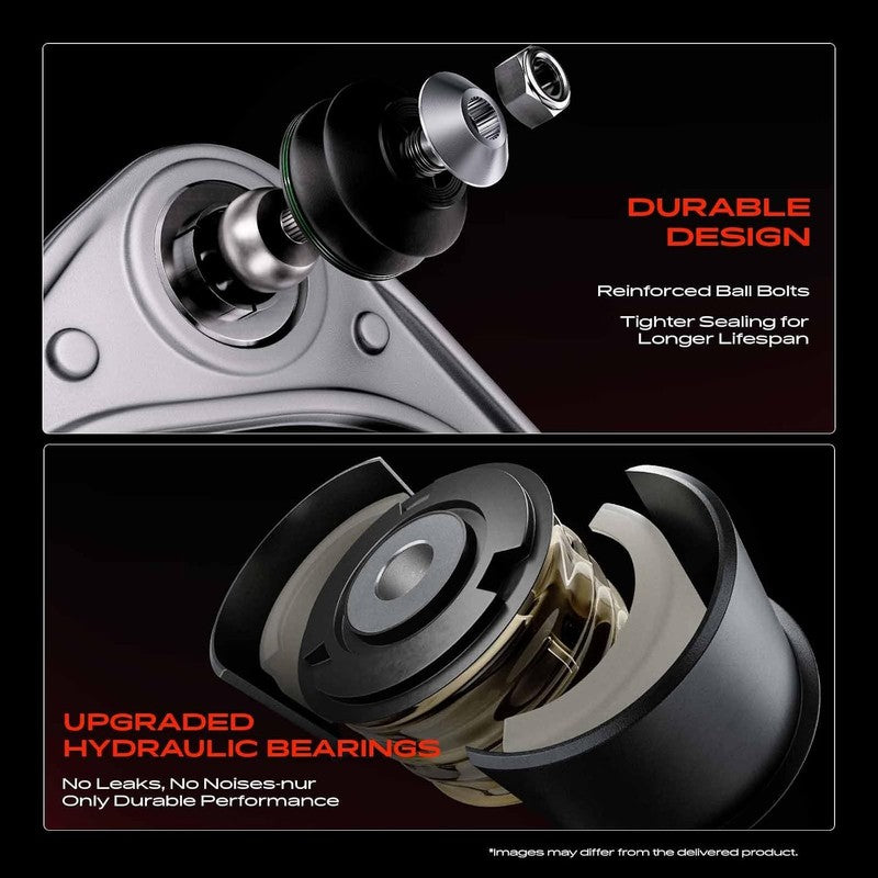 Control Arm Kit Front Rear Upper Suspension fit Porsche Panamera 970 97034105303 Unbranded