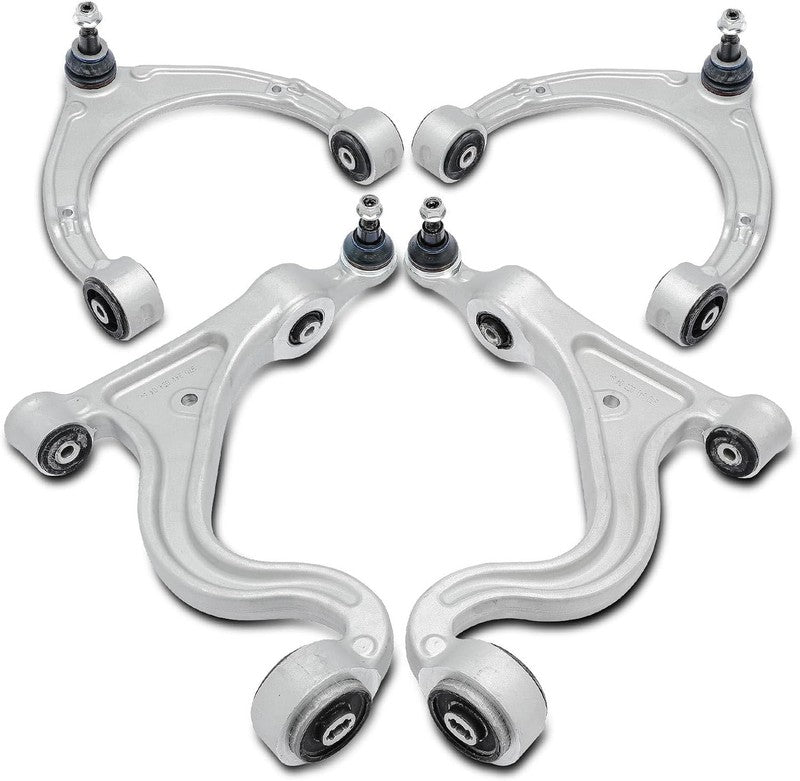 Control Arm Kit Front Rear Upper Suspension fit Porsche Panamera 970 97034105303 Unbranded