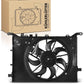 Radiator Cooling Fan Assembly Engine Electric 2 Pin fit Volvo 30680547 Unbranded