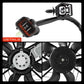 Radiator Cooling Fan Assembly Engine Electric 2 Pin fit Volvo 30680547 Unbranded