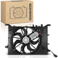 Radiator Cooling Fan Assembly Engine Electric 2 Pin fit Volvo 30680547 Unbranded