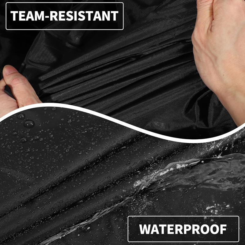 SUV Off Road Car Cover Waterproof Outdoor Sun Rain Snow Hail 210D PU Zipper Unbranded