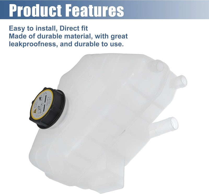 Radiator Coolant Expansion Tank Cap fits Ford 1504818 Replacement Unbranded