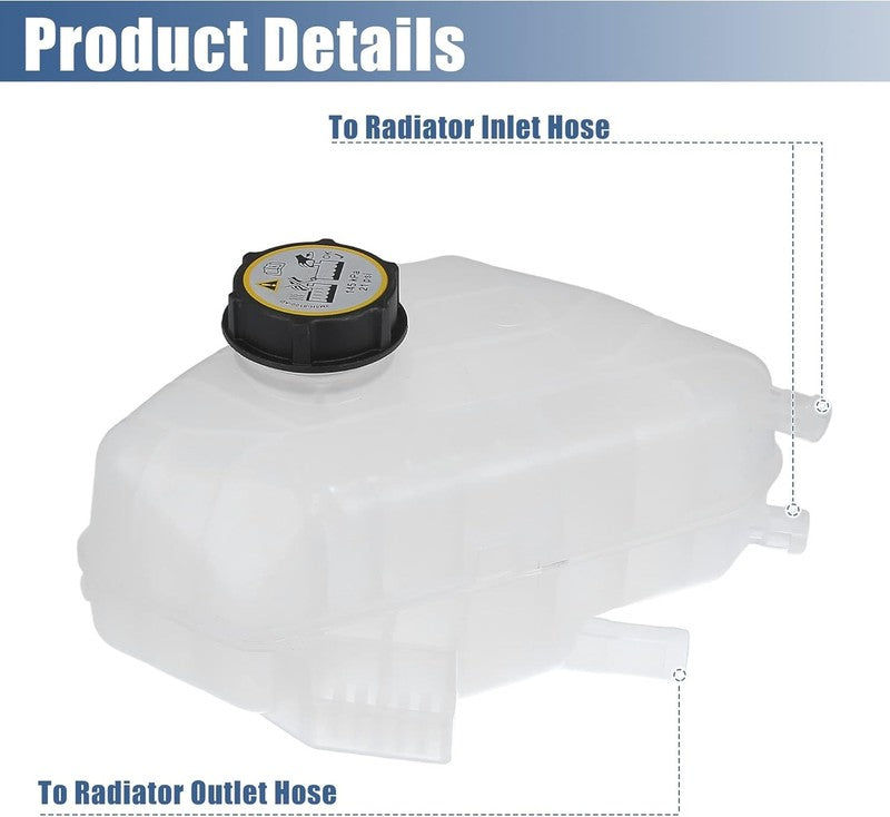 Radiator Coolant Expansion Tank Cap fits Ford 1504818 Replacement Unbranded