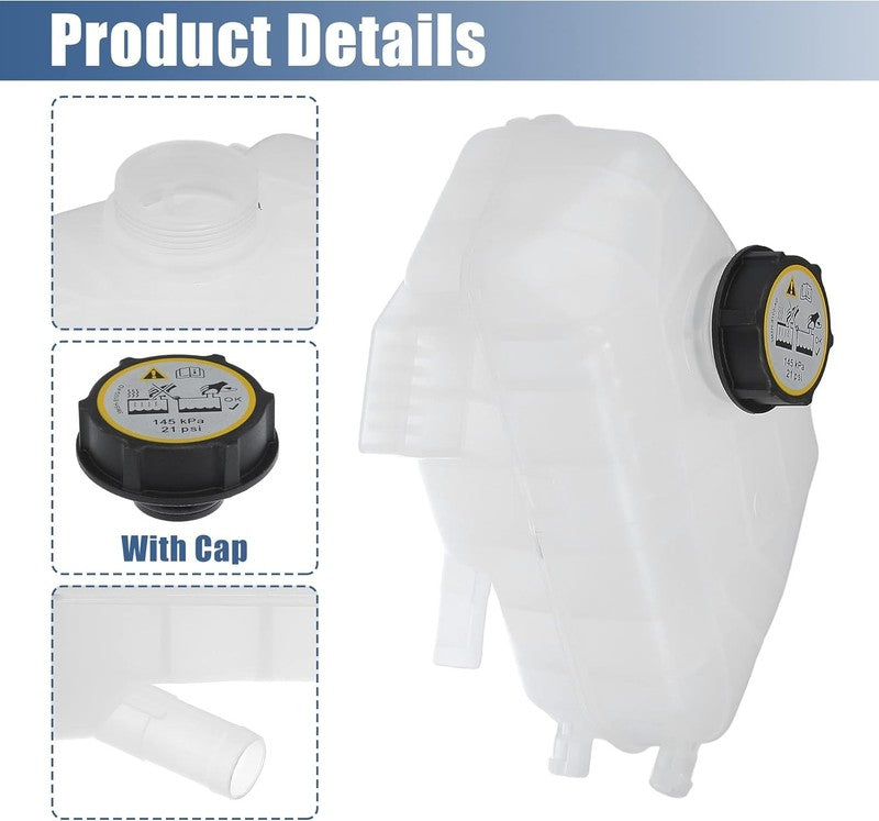 Radiator Coolant Expansion Tank Cap fits Ford 1504818 Replacement Unbranded